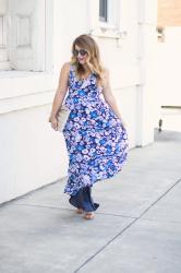 Draper James Floral Dress