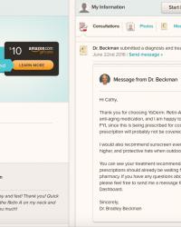 YO DERM – A DERMATOLOGIST “ON CALL” APP