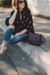 Accessory Update: Burgundy Bag