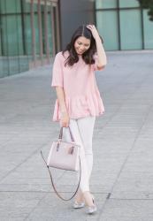 The Pink Ruffle Cute TShirt