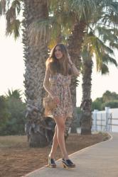 Flowered dress