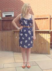 A Multi Seasonal Floral Dress