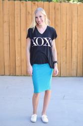 Skirt & Sneakers