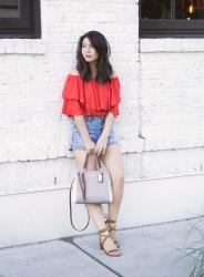 Denim Shorts Outfit
