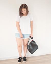 OUTFIT | DENIM SHORTS AND ESPADRILLES