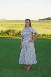 Floral 1950s Dress • Refashioned