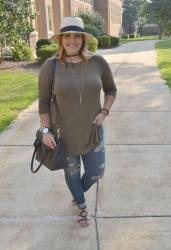 Old Navy Tunic + Nostalgia