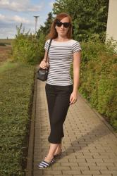 Outfit: French chic in culottes