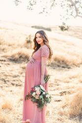 Maternity Shoot in the Fields