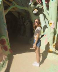 Visiting Salvation Mountain in Niland, California