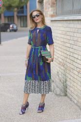 The pleats trend keeps rocking: Dezzal pleated dress