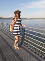 Outfit: By the lake like a sailor