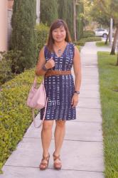 Throw Back Thursday Fashion Link Up: Ikat Dress