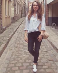 C'est la rentrée sur le blog ! Découvrez un look avec mes baskets Superstar !