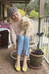 A Warm Jumper, Gingham Trousers and Fluffy Dogs