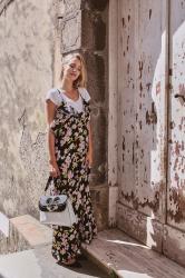 Marni dress & White shirt | Positano, Italy