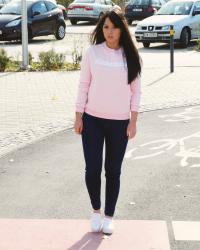 PINK SWEATSHIRT