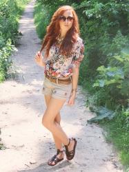 FLORAL SHIRT !!