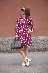 Trench multicolor per l’autunno