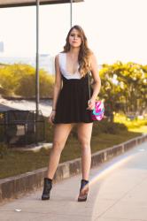 A Whole Planet – Vestido Preto e Branco