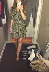 Fitting room snapshots - Banana Republic, Nordstrom, Loft