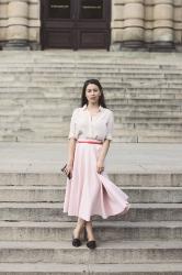 how to wear pink and not look like giant candy floss