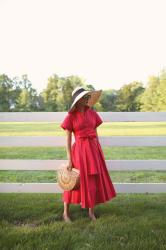 Lady in Red // #tandcpolo 