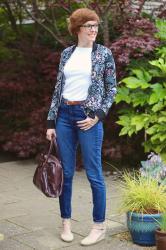 The FAB 40's | 8 ways to wear a Bomber jacket.