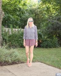 Gingham + Printed Shorts & TFF Linkup