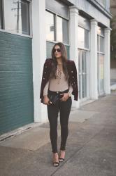 Fall Velvet Blazer