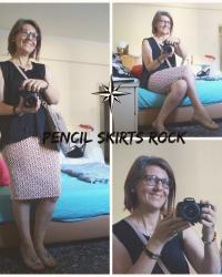 Pencil skirt