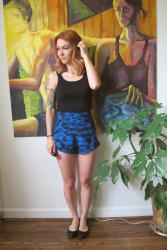 Completed: Silk Rite of Spring Shorts