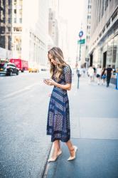 LITTLE BLUE DRESS