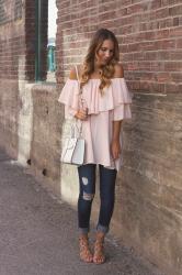 Off the Shoulder Ruffles 