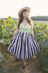 Stripes and Sunflowers