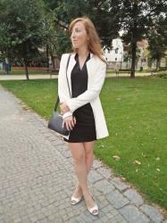 Outfit: Indian summer in black and white
