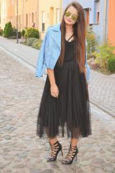 #283 Black tulle skirt from Shein :)