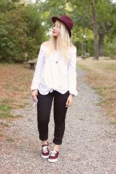 Le blog de Jessica - Off the shoulder shirt