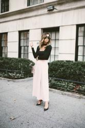 Classic Black + Blush | New York, New York