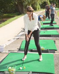 Initiation au golf + look !