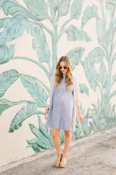 A Chambray Babydoll Dress