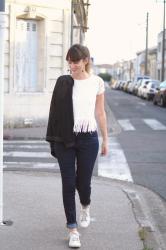 Dentelle, franges et Levi's