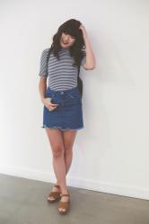 The Shoddy Handmade Denim Skirt