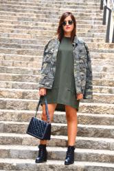 Look of the day: Militar mood
