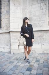 La tendance de la robe blazer