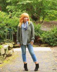 Black Suede Ankle Boots & Utility Jacket: This One Time At Soccer Camp…
