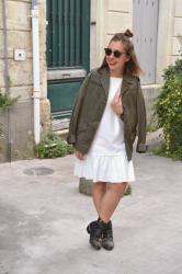 Peplum & Veste militaire...