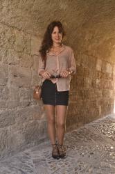 DIY BAILARINA NEGRA CON CORDONES
