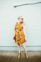 wear it now & later | modcloth's positive painter dress