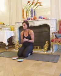 Yog'n'dance avec Julie Ferrez au Meurice